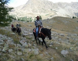  Passeggiata a cavallo ad Auron 